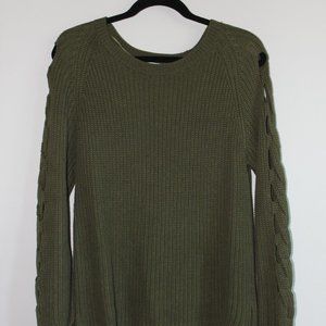 Lucky Brand Dark Green Sweater